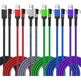 Agtray Paquete De 6 Cables Usb C De 10 Pies De Largo De 90 G