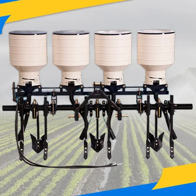 Fertilizadora Del Bajio 4 Botes Hca Con Cultivadora 3 Rayas