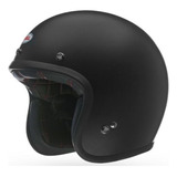 Casco Abierto Bell Custom 500 Negro Mate Chopper Rider Pro ®