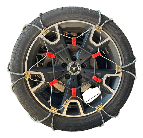 M 205/75r17.5 Cable Tire Chains - Diagonal Style, Sold Per P