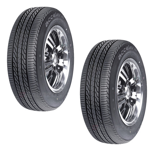 Paquete De 2 Llantas 185/70 R14 Accelera Eco Plush 88h