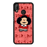 Funda Protector Para Huawei Mafalda Moda Caricatura N