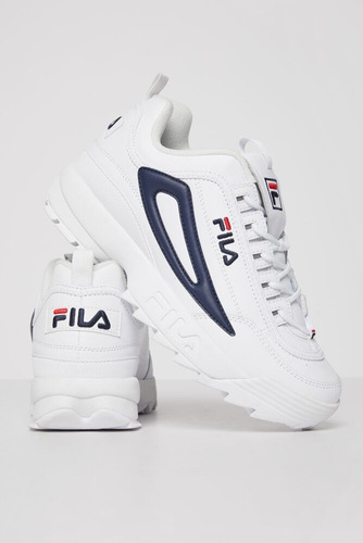 Tenis Fila Disruptor Ii Xl Originales Blanco Men's Hombre 