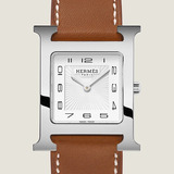 Correa Para Reloj Hermes Heure H De Piel 20mm Usada Original