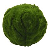 Bolas De Musgo Artificiales Verdes, Piedras Decorativas De M