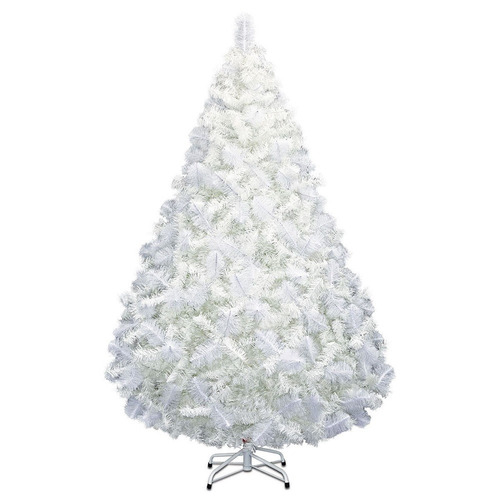 Arbol Navidad Blanco Pino Pachon California 2.2m Naviplastic