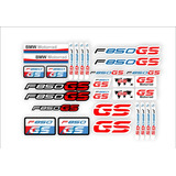 F850 Gs Stickers Calcomanias Planilla Bmw