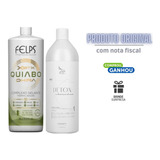 Progressiva Felps Quiabo 1 Litro + Shampoo 1 Litro Brinde