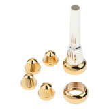 1 Set Of Trumpet Mouthpieces With Caps 3c 2c 7c 3b 2b