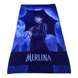 Merlina Addams  - Toalla Microfibra 