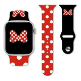 Correa Silicón Minnie & Mickey Mouse Disney Apple Watch 