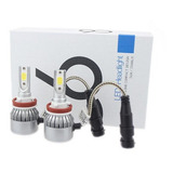 Kit Turbo De Foco Led H11 3800lm 36w Luz Blanca