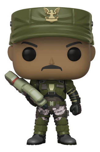 Figura De Colección Funko Pop! Juegos: Halo Sergeant Johnson