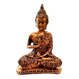 Buda Hindu Iluminado Chakras Feng Shui Decor - Dourado Gold