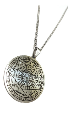 Medalla De Los Arcangeles Amuleto Acero Quirúrgico + Cadena