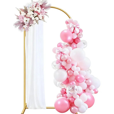 Estructura De Mampara De Globos Decoracion Fiesta 2m Arco Metálico Para Globos Decoración cumpleaño boda baby shower Base de globo Fácil de montar Desarmable Robusto Fácilmontar FIESTALIFE | Envío gratis