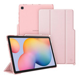 Funda P/ Samsung Galaxy Tab S6 Lite De 10.4 Rosa