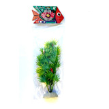 Plantas Artificiales Decoración Acuario Pecera 5pz 20cm 4452