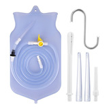 Kit De Enema De Silicone Para Limpeza Intestinal/