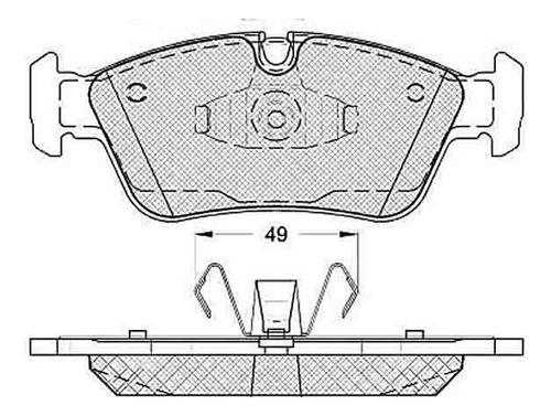 Pastillas Freno Para Bmw Serie 1 120 04/ Delantera Cobreq Foto 2