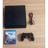 Ps4 Fat 500g Control (negro) Y Un Juego(need For Speed)