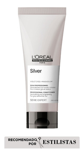 Acondicionador Matizador Silver L'oréal Professionnel 200ml