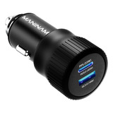 Maninam Cargador De Coche Usb C Súper Rápido Para Samsung S