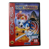 Sonic Spinball - Sega Genesis En Caja (original)