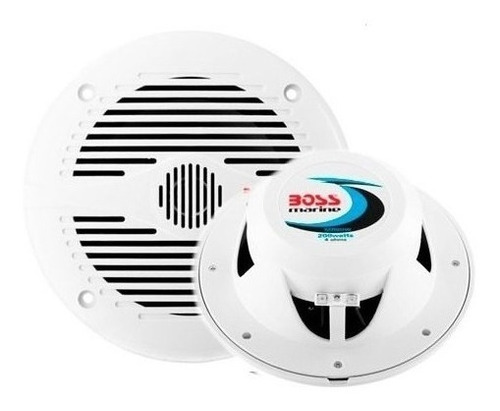 Bocinas Marinas Dos Vías 6.5 200watts Bco Boss Marine Mr60w