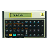 Calculadora Hp 12c Gold Dourada  C/manual Português