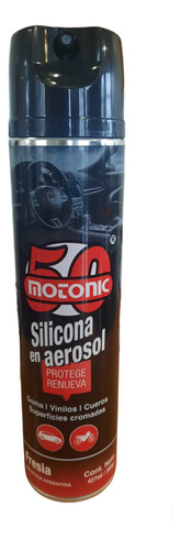Silicona Aerosol Perfumada Automotor Pino 260g Motonic X12