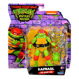 Boneco Articulável Plástico As Tartarugas Ninja Raphael
