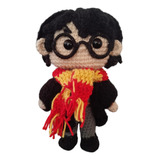 100%crochet,amigurumi,peluche,adorno,muñeco Harry Potter