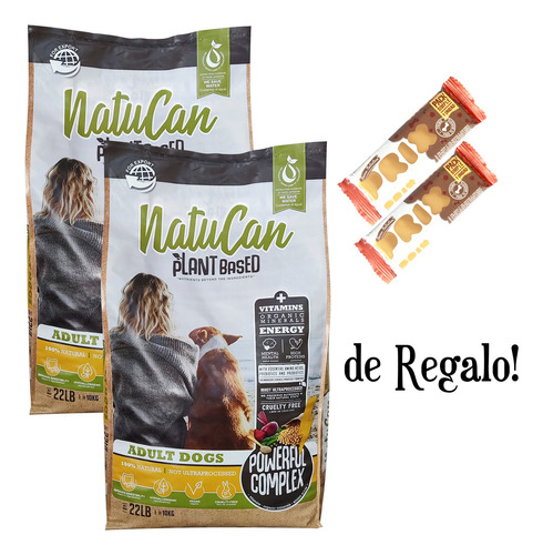 Alimento Balanceado Vegano Natucan 20kg