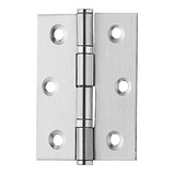 Bisagra Libro Acero Inox 3.5x3.5 4pz Reforzada Con Balero