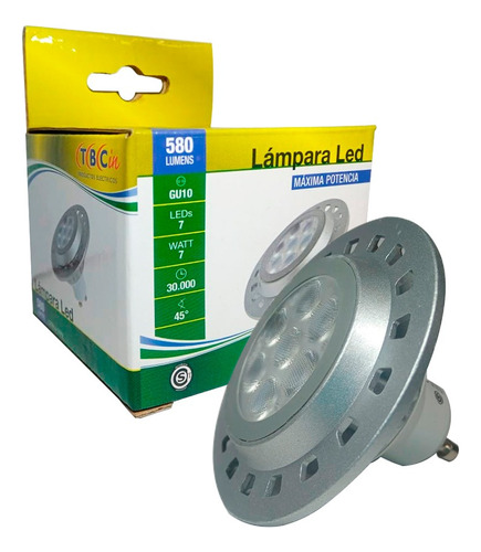 Lampara Led Ar-70 Gu10 7w Tbcin