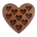 Molde Silicona Reposteria Hielo Chocolate Corazón Enamorados
