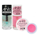 Esmalte Anita Cera + Sérum Fortalecedor + Hidratante 