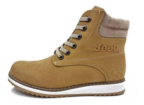 Jeep Bota Montana Nobuck Miel Dama 9421