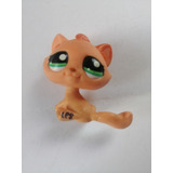 Littlest Pet Shops Hasbro Original Gato Naranja 