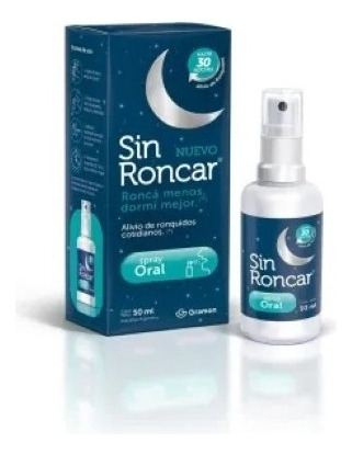 Sin Roncar Spray Oral Alivio De Ronquidos Gramon 50ml Sabor S/sabor
