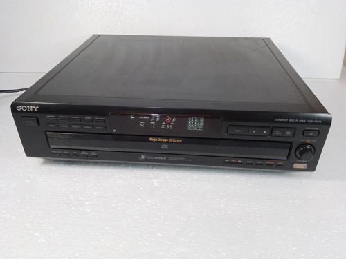 Reproductor De Cd Carrusel Sony 5-discos Cdp-ce415