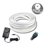 Kit Manguera Luces Neon Led Flexible 3 Mts + Fuente+conector