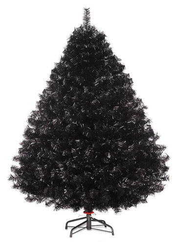 Arbol De Navidad Naviplastic Sierra 2.20 Cms Negro Brilloso