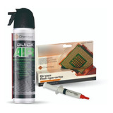 Kit Limpieza Grasa Disipadora 5cc + Aire Comprimido 400cc