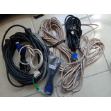 Cables Vga, De Color Blanco Y Color Largos 
