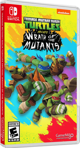 Tortugas Ninja Arcade Wrath Of The Mutants Nuevo  Switch 