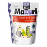 Alimento Mazuri Aves Pequeñas Ninfas Loritos Periquitos 350g