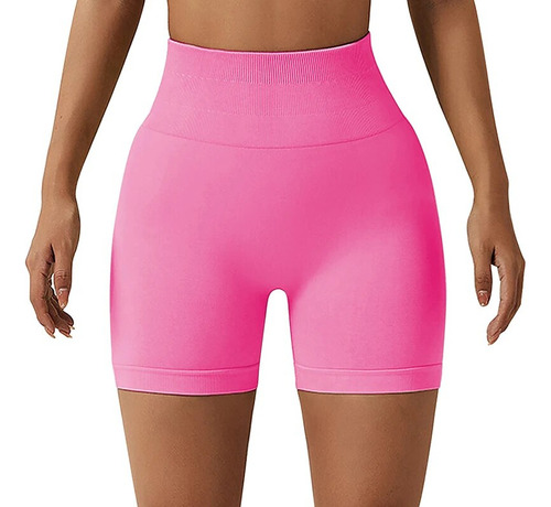 Q Pantalones Cortos Ciclismo Sin Costuras Para Correr, Fitn