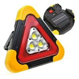 Luces Emergencia Led Auto Triangulo Solar  De Emergencia X3